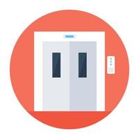 Trendy Elevator Concepts vector