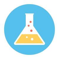 Conical Flask Concepts vector