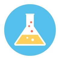 Conical Flask Concepts vector