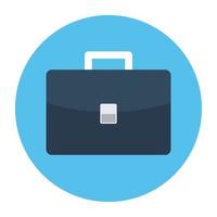 Trendy Briefcase Concepts vector