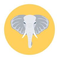 conceptos de elefante de moda vector