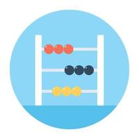 Trendy Abacus Concepts vector