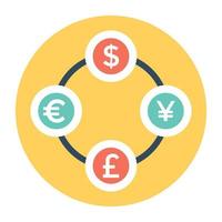 Currency Symbols Concepts vector