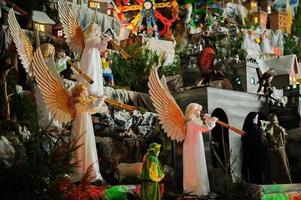 conjuntos de pesebre de navidad foto