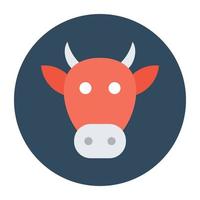 Trendy Cow Concepts vector