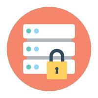 Server Security Concepts vector