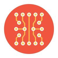 Trendy Circuit Concepts vector