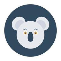 Trendy Koala Concepts vector