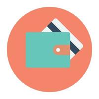 Trendy Wallet Concepts vector