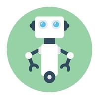 Mini Robot Concepts vector