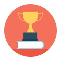 Trendy Trophy Concepts vector