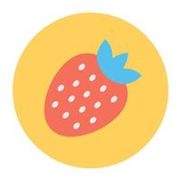 Trendy Strawberry Concepts vector