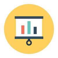 Graph Presentation Concepts vector