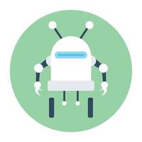 Mini Robot Concepts vector