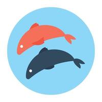 Trendy Fish Concepts vector