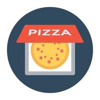 Pizza Box Concepts vector