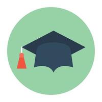 Trendy Mortarboard Concepts vector