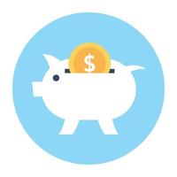 Piggy Bank Concepts vector