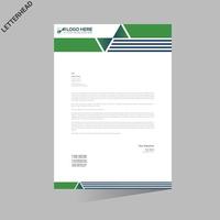 vector letterhead design for any company use