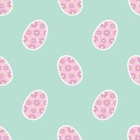 cute eggs card or background textrue vector