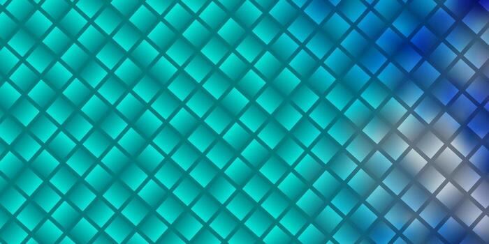 patrón de vector rosa claro, azul en estilo cuadrado.