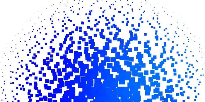 Fondo de vector azul claro con rectángulos.
