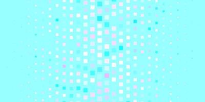 Light Pink, Blue vector layout with lines, rectangles.