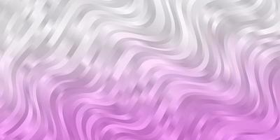 textura de vector rosa claro con arco circular.