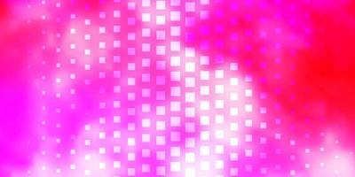 Light Pink vector texture in rectangular style.