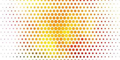 Light Multicolor vector pattern with spheres.