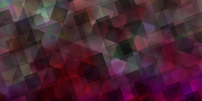Light Pink vector backdrop with lines, triangles.