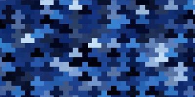 Dark BLUE vector texture in rectangular style.