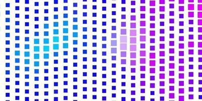 Light Pink, Blue vector pattern in square style.