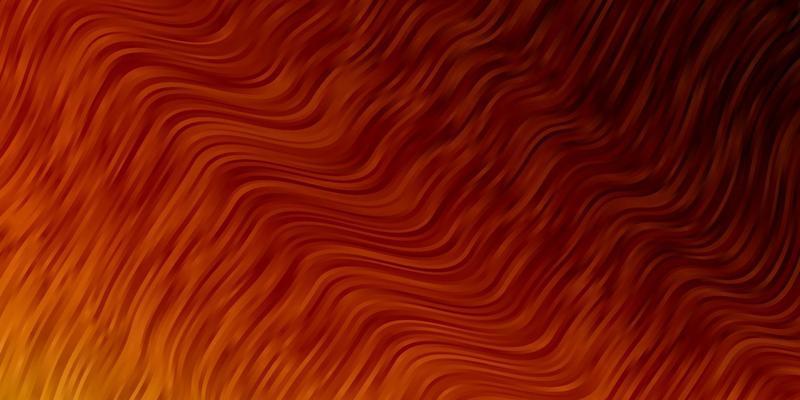 Light Orange vector pattern with lines.