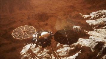Insight Mars exploring the surface of red planet photo