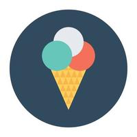 Ice Cone Concepts vector