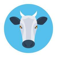 Trendy Cow Concepts vector
