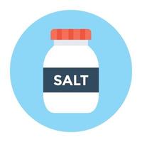 Salt Bottle Concepts vector