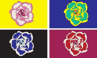 flower vector illustration perfect to fun poster, wedding invitation, giving card, birthday card and etc.