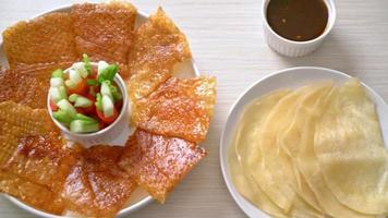 peking duck - kinesisk matstil video