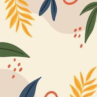 abstract botanical background pattern illustration vector