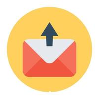 Trendy Outbox Concepts vector