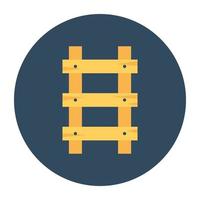 Trendy Ladder Concepts vector