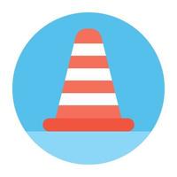 Traffic Cone Concepts vector