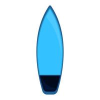 Surfboard isolated white background vector