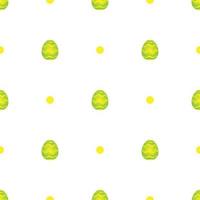 Easter background. Colored seamless vector pattern with easter eggs.