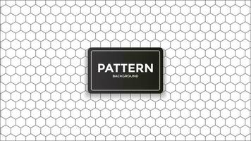 Vector of Hexagon Pattern. Good for additional design, additional element, etc.