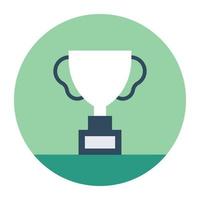 Trendy Trophy Concepts vector