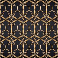 Decorative ornament seamless pattern background vector