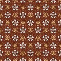 Decorative ornament seamless pattern background vector